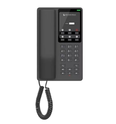 ⁨Grandstream GHP 621W CZARNY WIFI | VoIP | Telefony hotelowe⁩ w sklepie Wasserman.eu