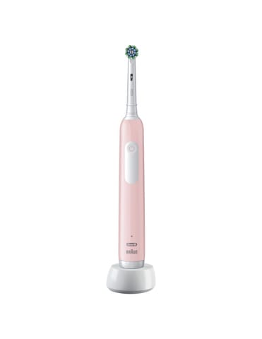 ⁨Oral-B Electric Toothbrush Pro Series 1 Cross Action For adults Rechargeable Pink Number of brush heads included 1 Number of teeth brushing modes 3⁩ at Wasserman.eu