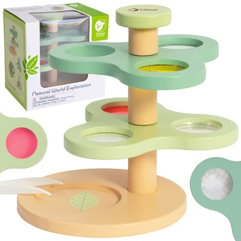 ⁨CLASSIC WORLD Mikroskop 2w1 Lupa dla Dzieci Eksploracja Świata Przyrody⁩ w sklepie Wasserman.eu