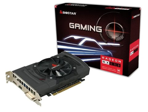 ⁨Biostar Radeon RX550 AMD Radeon RX 550 2 GB GDDR5⁩ at Wasserman.eu