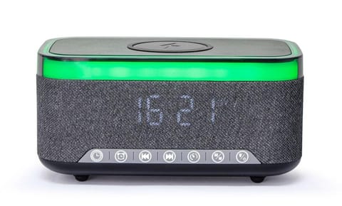 ⁨Cyfrowy budzik ładowarka radio DAB/FM RGB⁩ at Wasserman.eu