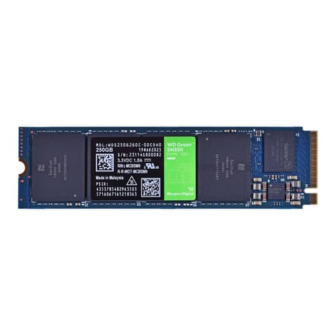 ⁨Dysk SSD WD Green SN350 250 GB Green (250 GB /NVMe )⁩ w sklepie Wasserman.eu