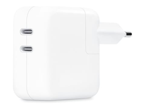 ⁨Podwójny zasilacz USB-C Apple 35 W | Apple⁩ w sklepie Wasserman.eu