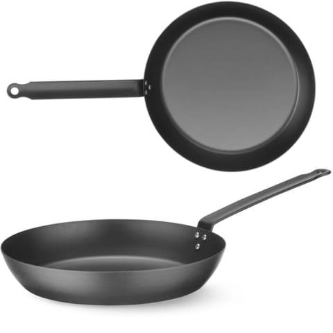 ⁨Patelnia do wszystkich typów kuchenek ze stali węglowej śr. 204 mm⁩ w sklepie Wasserman.eu