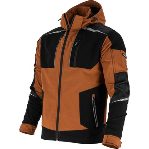 ⁨JACKET, STRETCH,  BROWN-BLACK, "XL", CE, LAHTI⁩ at Wasserman.eu