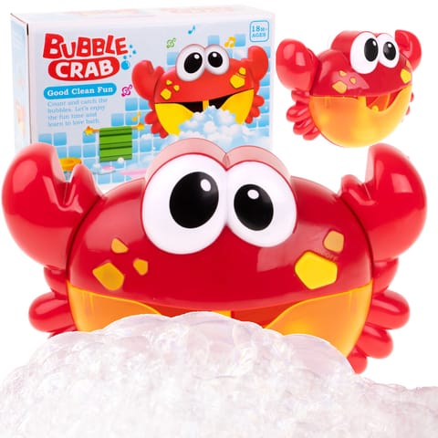 ⁨Foam bubble generator bath toy crab⁩ at Wasserman.eu