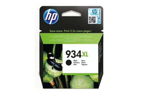 ⁨HP 934XL High Yield Black Original Ink Cartridge⁩ at Wasserman.eu
