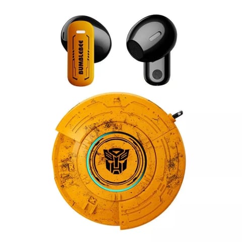 ⁨Słuchawki TWS Transformers TF-T31 (żółte)⁩ w sklepie Wasserman.eu