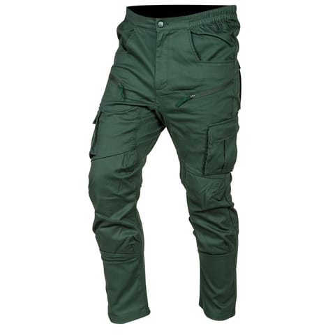 ⁨Spodnie robocze OUTDOOR, typu jogger, zielone, rozmiar L⁩ w sklepie Wasserman.eu