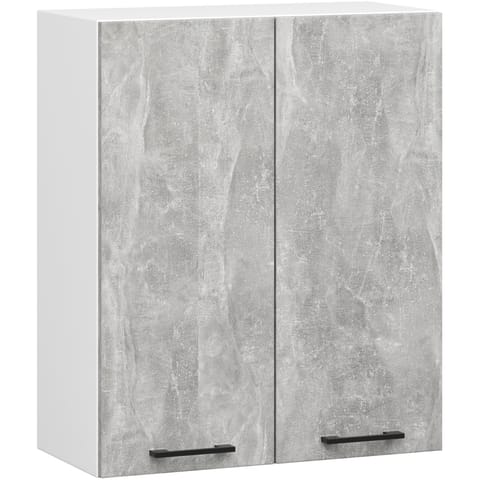 Szafka OLIWIA W60 H720 BIAŁA / BETON w sklepie Wasserman.eu
