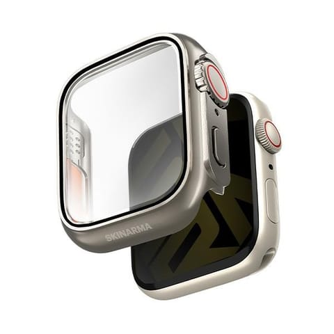 ⁨Skinarma etui Gado Pro Apple Watch 41mm   titanium⁩ w sklepie Wasserman.eu