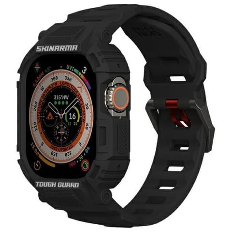 ⁨Skinarma pasek+etui Mecha 2in1 Apple     Watch 49mm czarny/black⁩ w sklepie Wasserman.eu