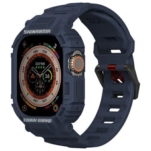 ⁨Skinarma pasek+etui Mecha 2in1 Apple      Watch 49mm granatowy/navy⁩ w sklepie Wasserman.eu