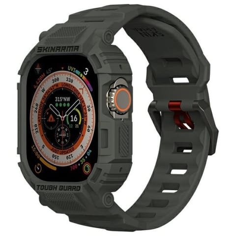 ⁨Skinarma pasek+etui Mecha 2in1 Apple     Watch 49mm oliwkowy/olive⁩ w sklepie Wasserman.eu