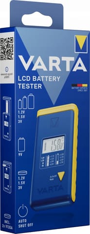 ⁨TESTER BATERII Miernik VARTA LCD AAA AA 9V GUZIKOWE⁩ w sklepie Wasserman.eu