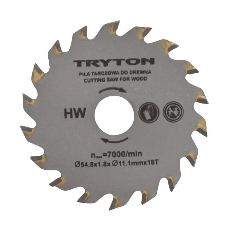 ⁨Set of cutting discs tct 54.8x11.1mm for cutter tpw500k - 3 pieces⁩ at Wasserman.eu