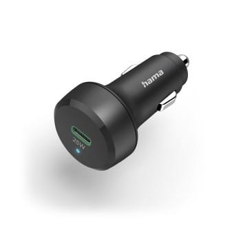 ⁨Car Charger QC PD USB-C 25W black⁩ at Wasserman.eu