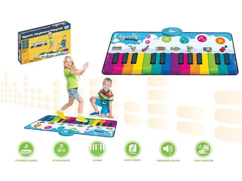 ⁨Rainbow piano mat 120x46 cm⁩ at Wasserman.eu