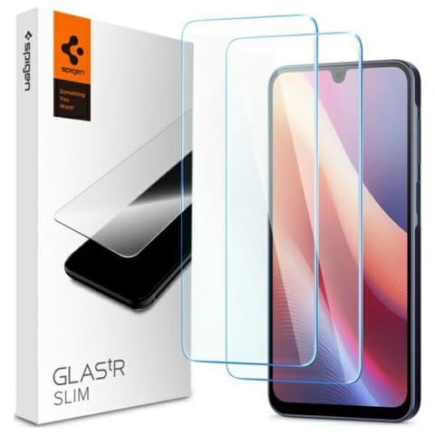 ⁨Spigen Glas.TR Slim Sam A16 4G/5G "EZ     FIT" 2 szt. clear szkło hartowane AGL08935⁩ w sklepie Wasserman.eu