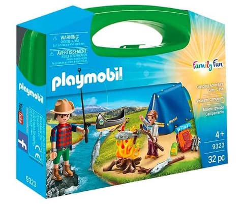 ⁨Zestaw z figurkami Family Fun 9323 Skrzyneczka Kamping⁩ w sklepie Wasserman.eu