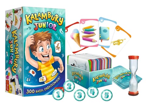 ⁨Gra Dla Dzieci Kalambury Junior 01913⁩ w sklepie Wasserman.eu