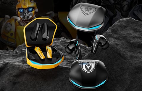 ⁨Słuchawki TWS Transformers TF-T20 Bluetooth 5.4, 16.2mm, IPX5, 60h Czarne⁩ w sklepie Wasserman.eu