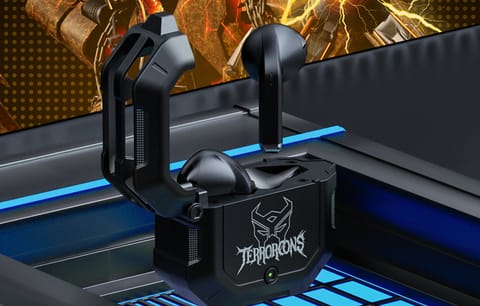 ⁨Słuchawki TWS Transformers TF-T12 (Czarne)⁩ w sklepie Wasserman.eu