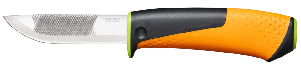 ⁨HEAVY DUTY KNIFE WITH SHARPENER 219MM (GREEN)⁩ at Wasserman.eu