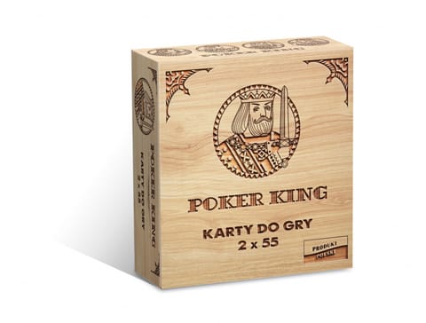 Karty Poker King 2x55 w sklepie Wasserman.eu