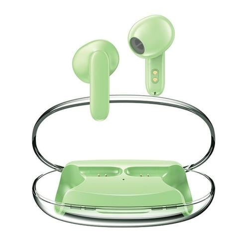 Słuchawki Bluetooth 5.3 T85 ENC TWS zielone w sklepie Wasserman.eu