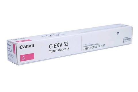 ⁨Oryginalny Toner Magenta Canon ADV iR-C7565, iR-C7570, iR-C7580 (C-EXV52M, CEXV52M, 1000C002)⁩ w sklepie Wasserman.eu