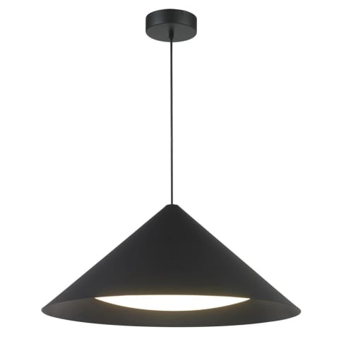 ⁨Pendant lamp TRIANGOLO LED black 65 cm (Matte black)⁩ at Wasserman.eu