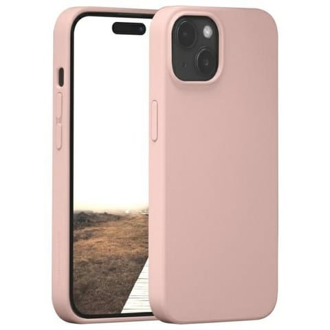 ⁨Etui dbramante 1928 Monaco MagSafe do    iPhone 15 różowy/pink sand⁩ w sklepie Wasserman.eu