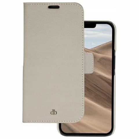 ⁨Etui dbramante 1928 New York 2w1 Wallet   do iPhone 14 beżowy/sand dune⁩ w sklepie Wasserman.eu