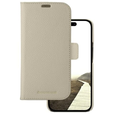 ⁨Etui dbramante 1928 New York 2w1 Wallet   do iPhone 15 beżowy/sand dune⁩ w sklepie Wasserman.eu