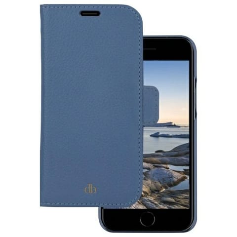 ⁨Etui dbramante 1928 New York 2w1 Wallet  do iPhone 7/8/SE 2020/SE 2022 niebieski/marine blue⁩ w sklepie Wasserman.eu