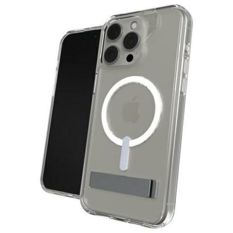 ⁨Etui ZAGG Crystal Palace Snap Kickstand  MagSafe do iPhone 15 Pro Max przezroczysty/clear⁩ w sklepie Wasserman.eu
