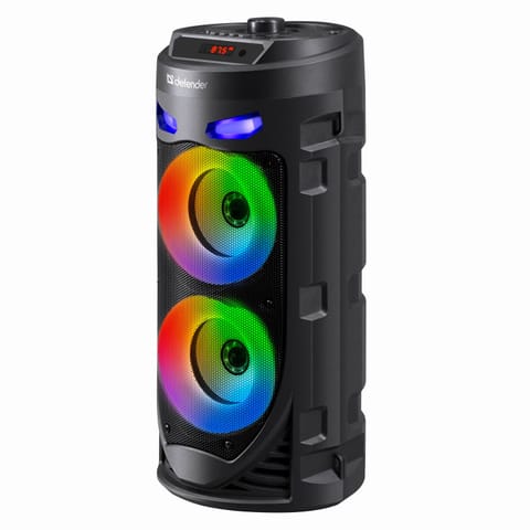 ⁨Defender głośnik CRASHBOOM, Li-Ion, 2.0, 16W, czarny, z mikrofonem⁩ w sklepie Wasserman.eu