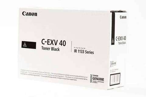 ⁨Canon Original Toner Cartridge CEXV40, black, 6000s, 3480B006, Canon iR-1133, 1133A, 1133iF, O⁩ at Wasserman.eu