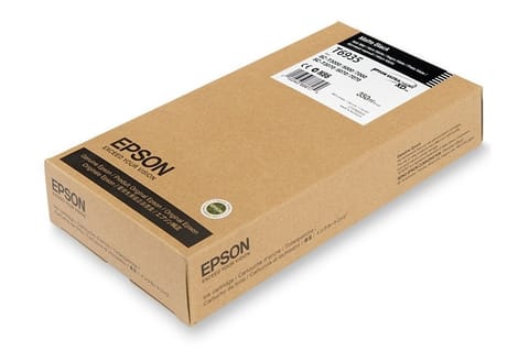 ⁨Epson original ink / ink C13T693500, matte black, 350ml, Epson SureColor SC-T3000, SC-T5000, SC-T7000⁩ at Wasserman.eu