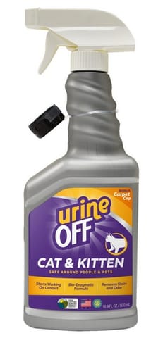 ⁨Urine Off Cat & Kitten Formula - do usuwania plam moczu 500ml⁩ w sklepie Wasserman.eu