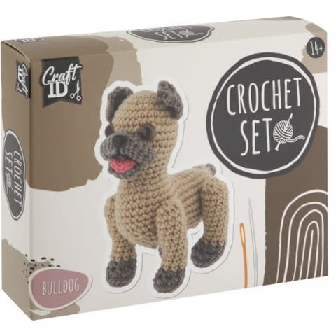 ⁨Zestaw do szydełkowania BULDOG 9,5x15,5x16cm CR1714/GE GRAFIX⁩ w sklepie Wasserman.eu