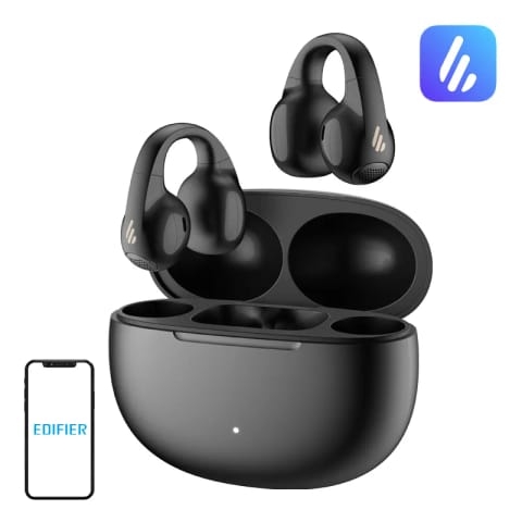 ⁨Słuchawki bezprzewodowe typu open ear Edifier Comfo C (czarne)⁩ w sklepie Wasserman.eu