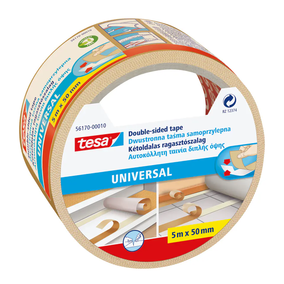 ⁨TAPE TO CARPET STANDARD 5M: 50MM⁩ at Wasserman.eu