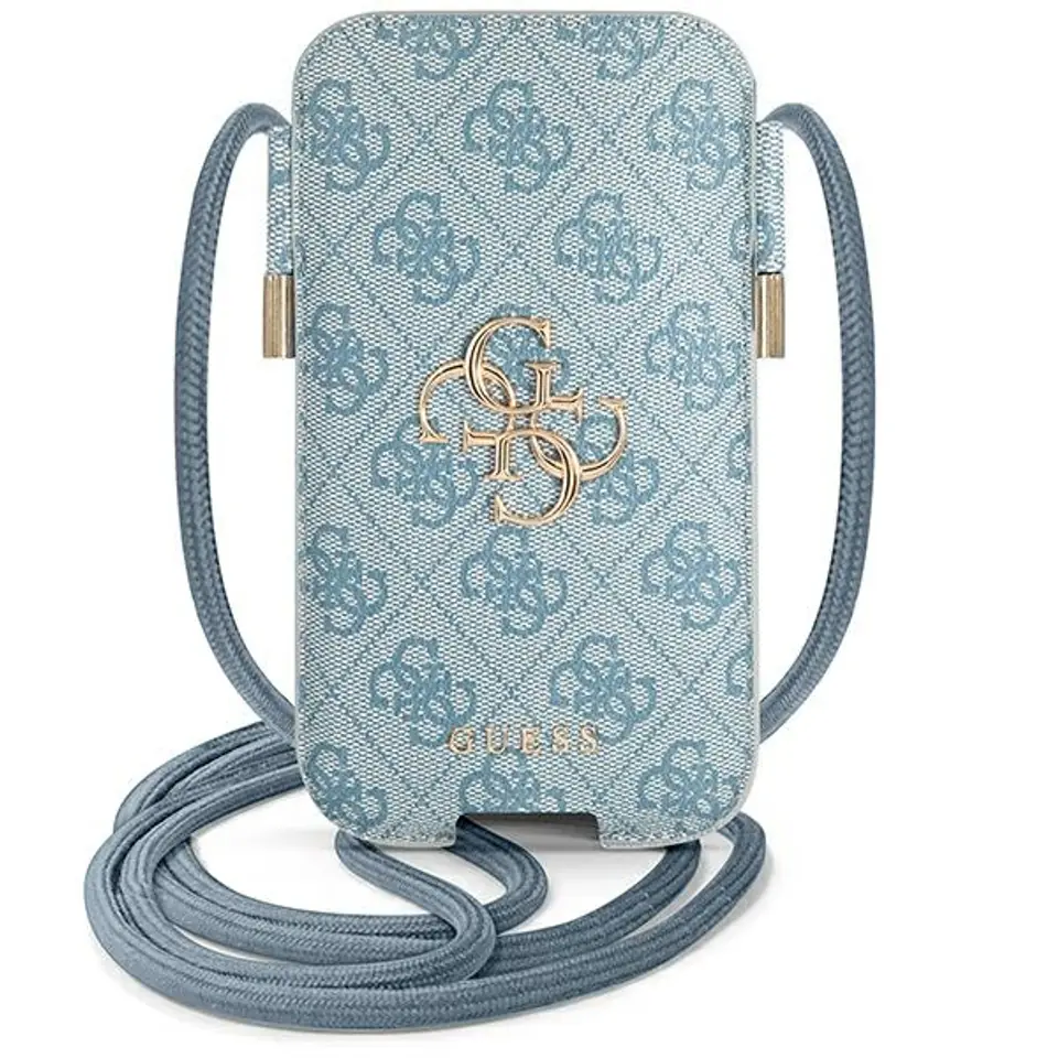 ⁨Guess Handbag GUPHL4GMGBL 6,7" blue/blue hardcase 4G Big Metal Logo⁩ at Wasserman.eu