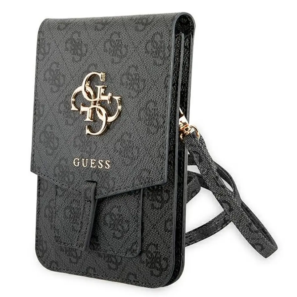 ⁨Guess Handbag GUWBG4GFGR grey/grey 4G Big Logo⁩ at Wasserman.eu