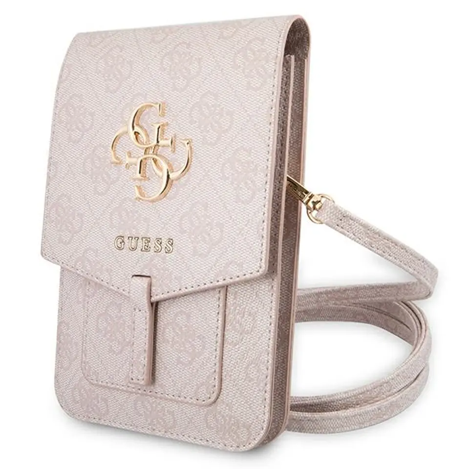 ⁨Guess Handbag GUWBG4GFPI pink /pink 4G Big Logo⁩ at Wasserman.eu