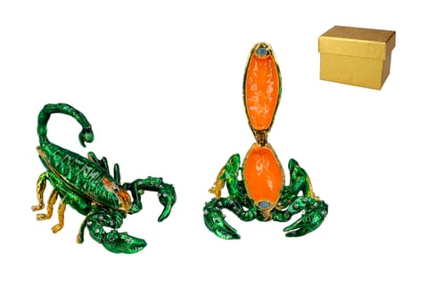 Kasetka metalowa - skorpion w sklepie Wasserman.eu