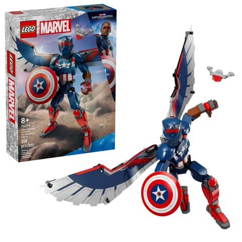 ⁨Blocks Super Heroes 76296 New Captain America Construction Figure⁩ at Wasserman.eu