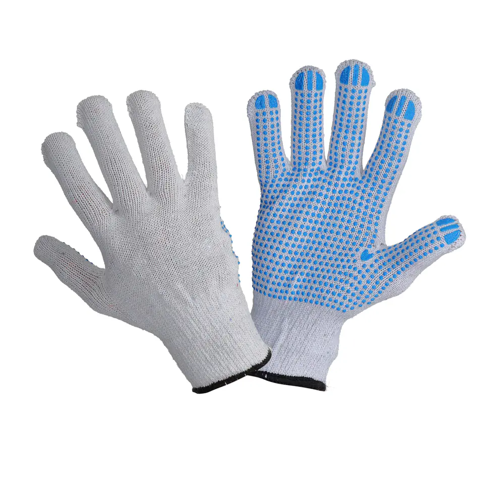 ⁨Gloves nakr. white-sky. l240410p, 12 pairs, "10", ce, lahti⁩ at Wasserman.eu